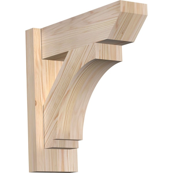 Ekena Millwork Imperial Slat Smooth Outlooker, Douglas Fir, 5 1/2"W x 16"D x 16"H OUT06X16X16IMP06SDF - main